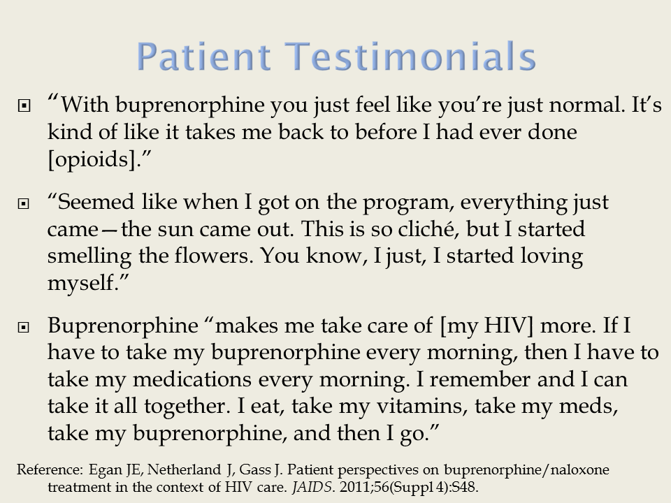 Slide 8: Patient Testimonials